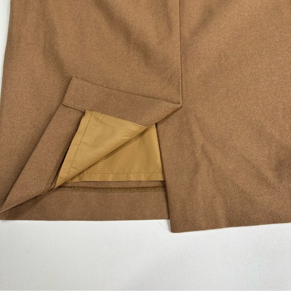 J.Crew Women’s The Pencil Skirt Wool Blend Lined Camel Beige Color Size 2 - Picture 5 of 7